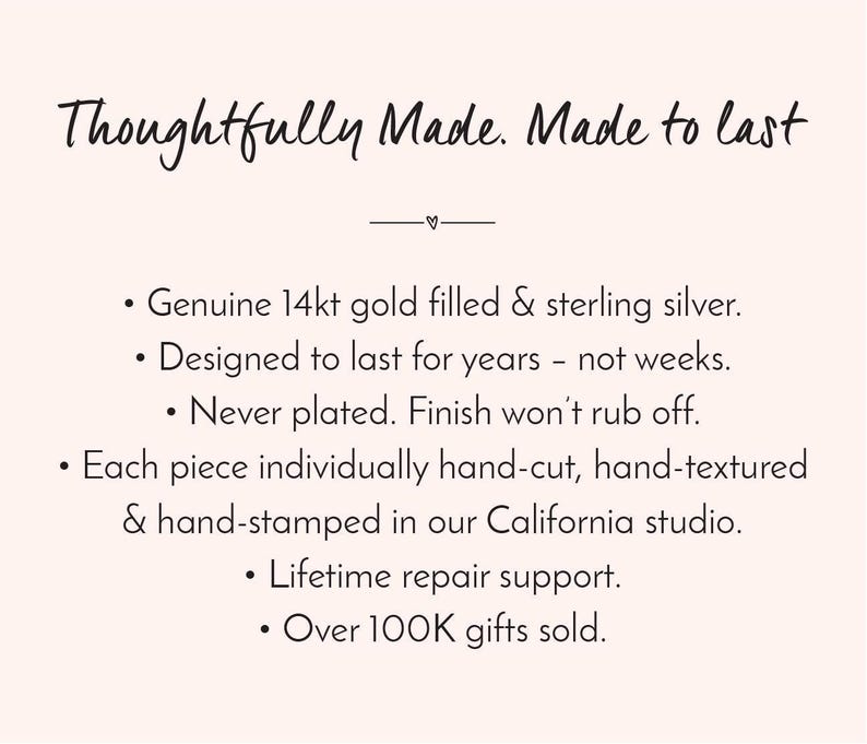 Thoughtfully Made. Made to last