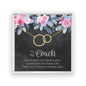 Coach Gift, Jewelry Gift, Gift for Coach, Gift for Women, Sports Gift, Inspiration Gift, Gift for Her, 14kt Gold Filled, Rose Gold Silver BF