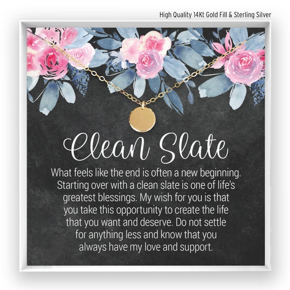 Clean Slate Necklace Clean Slate Necklace