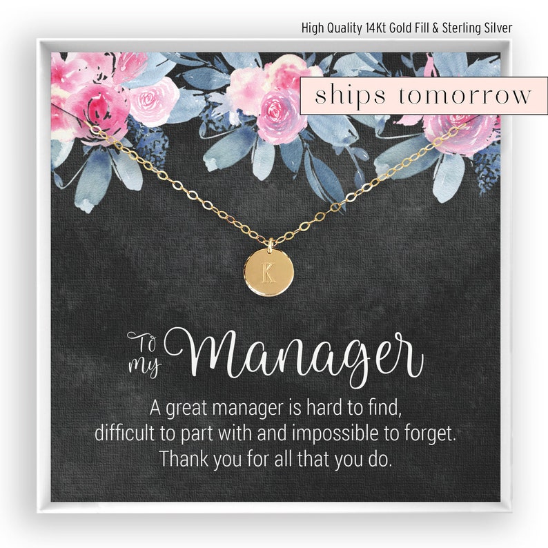 Manager Gift Boss Thank You Manager Gift for Women Office Etsy