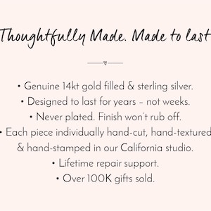 Thoughtfully Made. Made to last