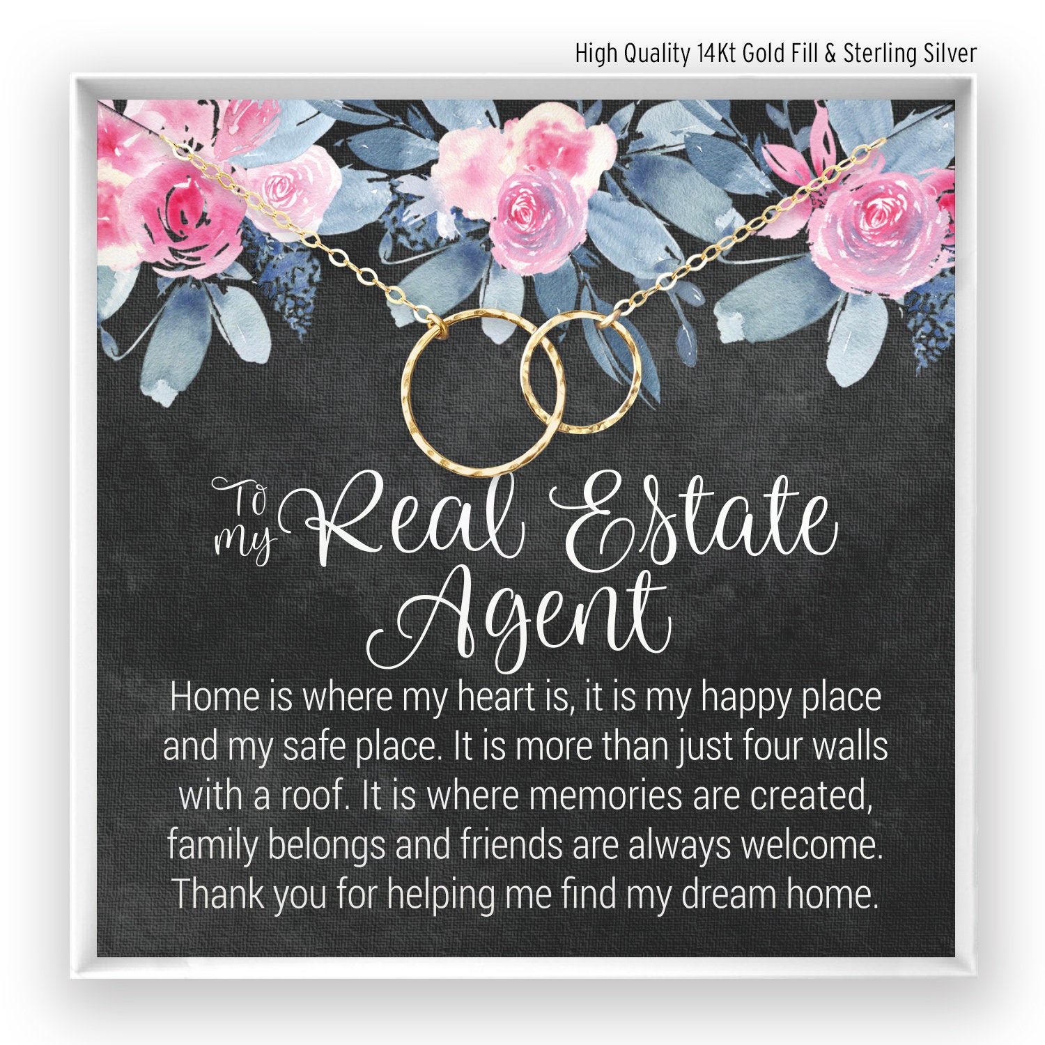 Realtor Gift Real Estate Agent Gift Thank You Gift for Etsy
