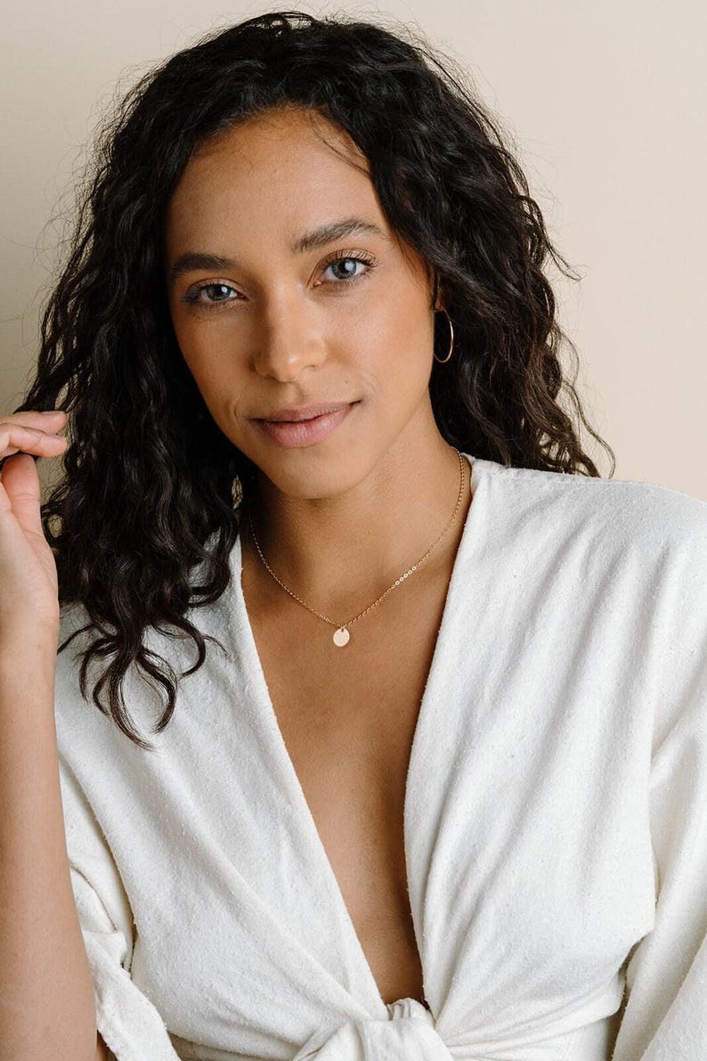 Regalo de Nuevos Comienzos para Ella, Borrón y Cuenta Nueva, Collar de Nuevos Comienzos, Collar de Regalo para una Ruptura, Borrón y Cuenta Nueva, en Oro de 14 K, Rosa, Plata BW imagen 6