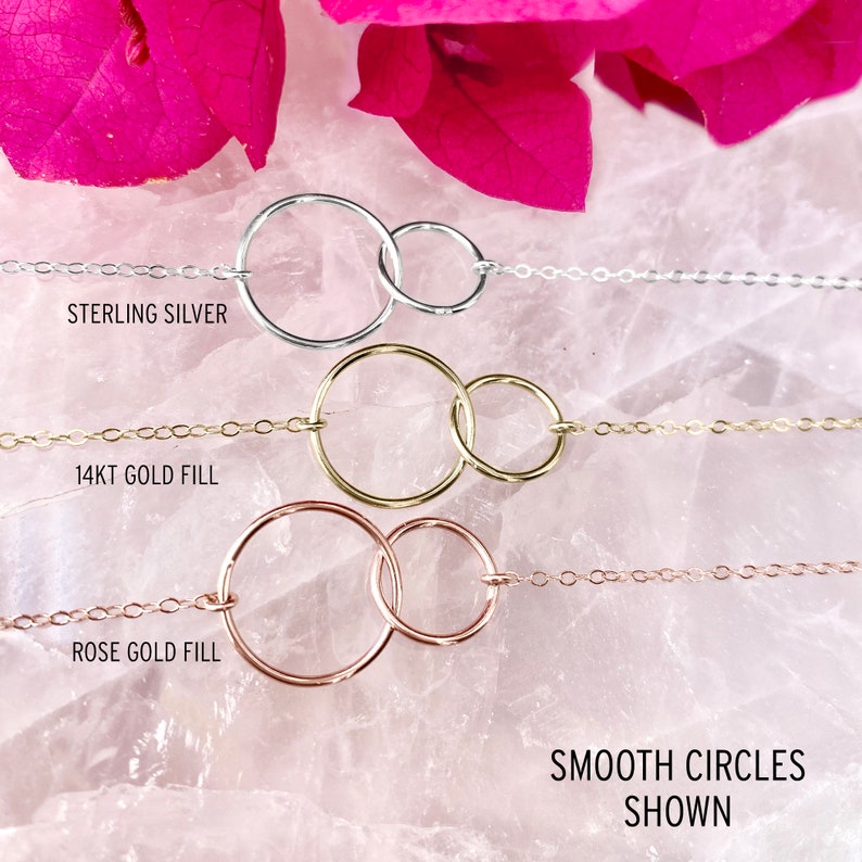 Cousin Necklace Silver Gift for Women Meaningful Gift 14kt Gold Filled Cousin Present Giftable Jewelry Family Gift Rose Cousin Gift