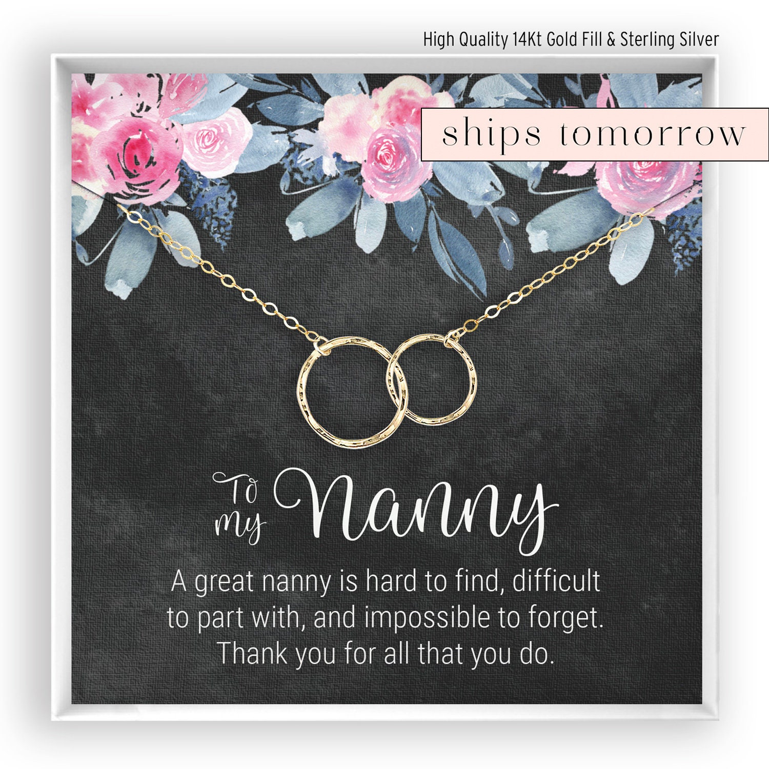 Nanny Gift Thank You Gift for Nanny Child Care Gift Etsy