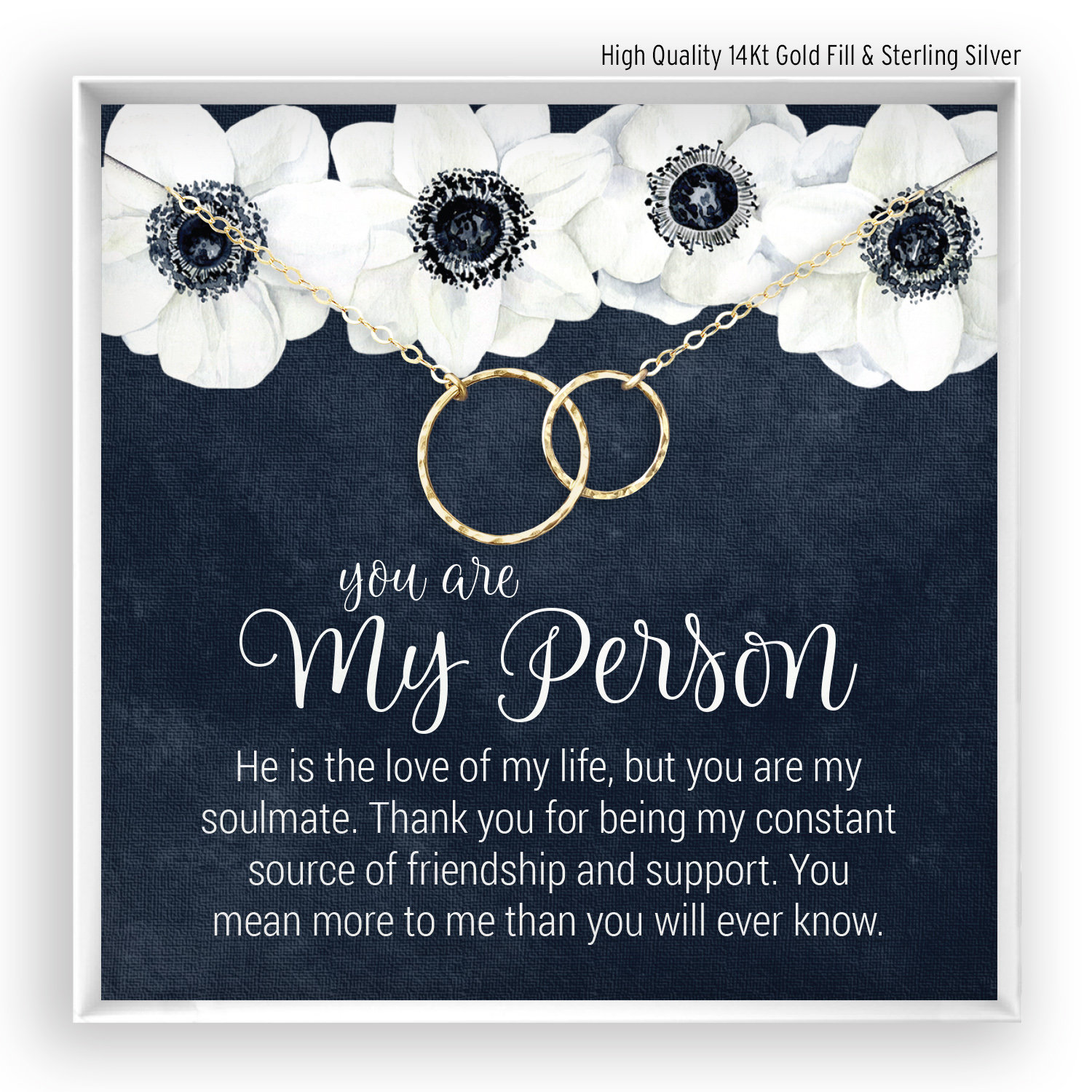 You are sale my person necklace