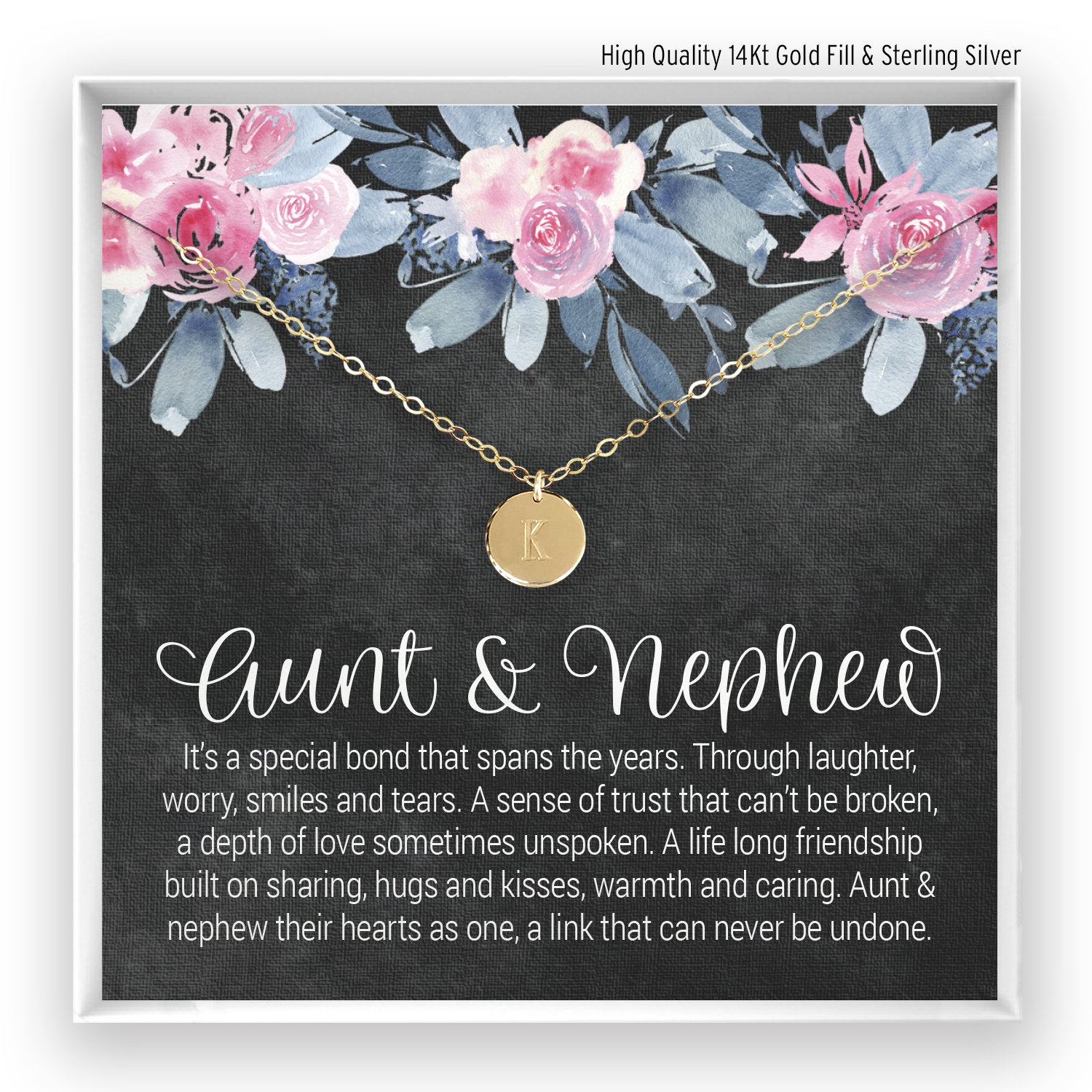 Aunt and nephew best sale necklace