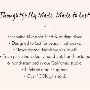 Thoughtfully Made. Made to last