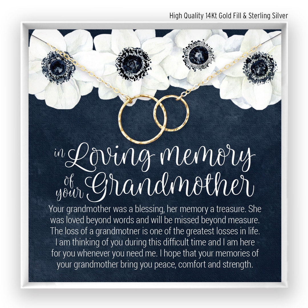 Loss of Grandmother Memorial Gift Sympathy Gift Remembrance