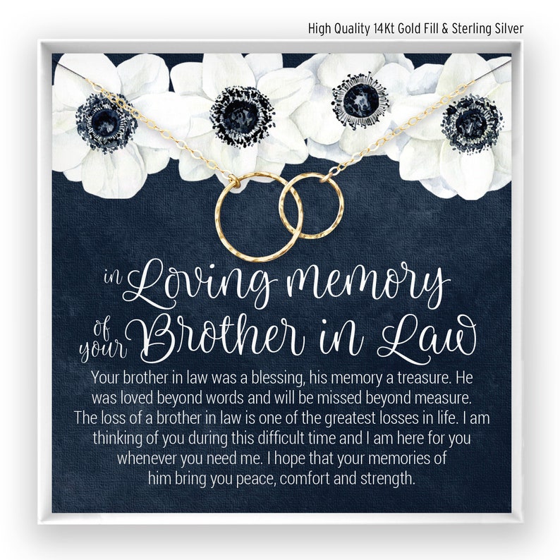 Loss of Brother in Law Gift Grief Gift Sympathy Gift Etsy