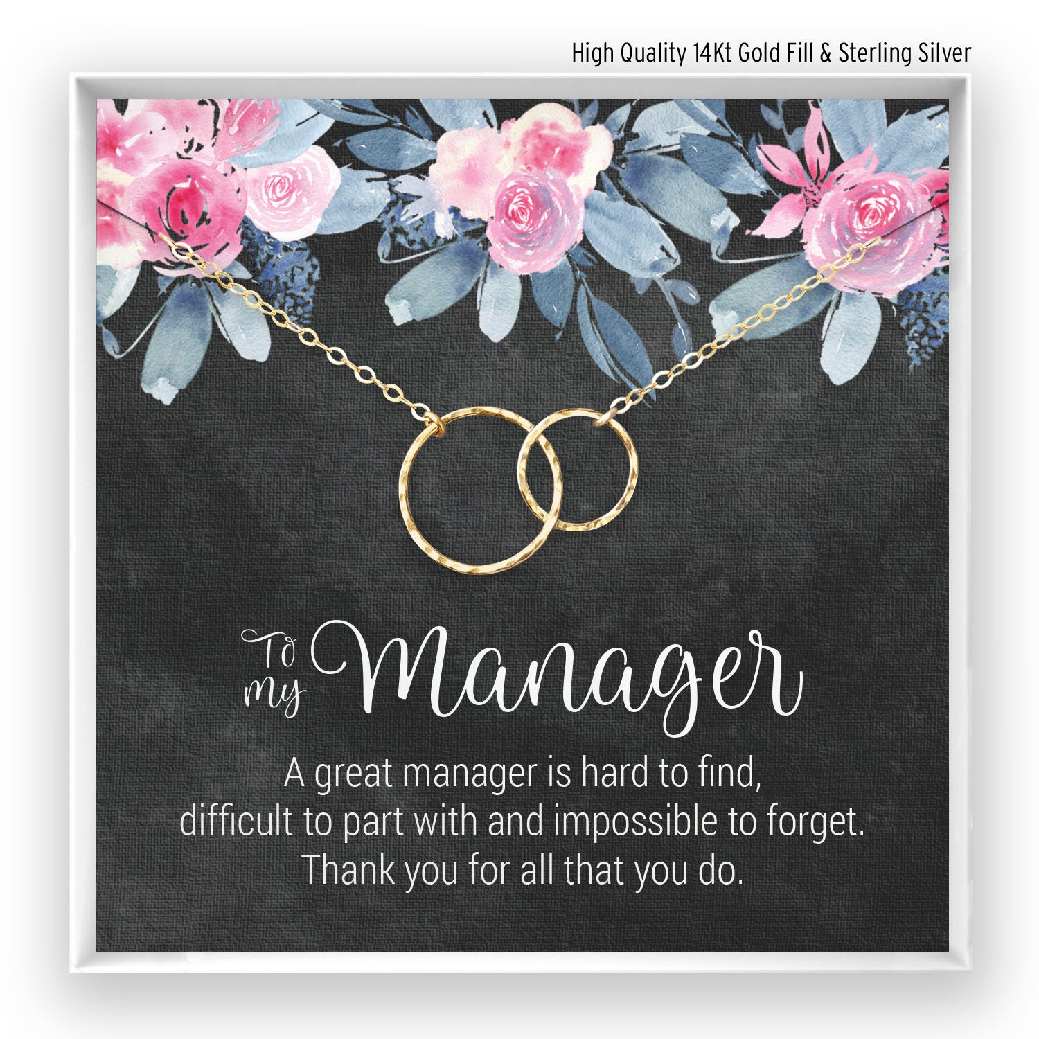 Manager Gift Boss Thank You Manager Gift for Women Office Etsy