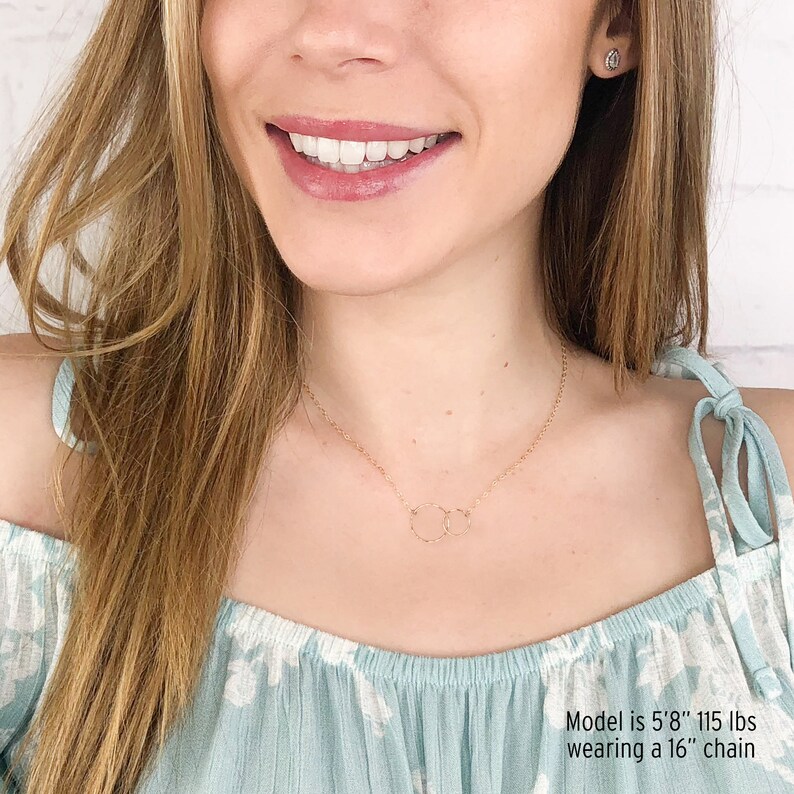 Sister in Law Wedding Gift in 14kt Gold Filled Sister in Law Necklace Silver Rose Gold Sister in Law Birthday Gift Sister in Law Gift