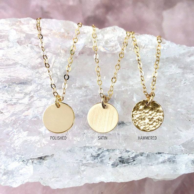 Regalo de Nuevos Comienzos para Ella, Borrón y Cuenta Nueva, Collar de Nuevos Comienzos, Collar de Regalo para una Ruptura, Borrón y Cuenta Nueva, en Oro de 14 K, Rosa, Plata BW imagen 8