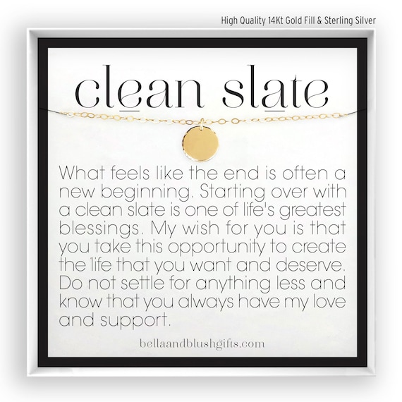 Clean Slate Necklace Clean Slate Necklace