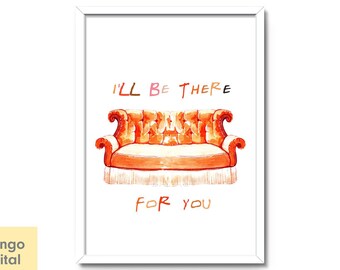 Central Perk Couch Etsy