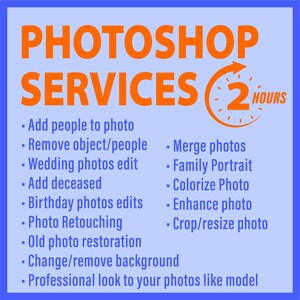 Photoshop service Wedding photos edit
