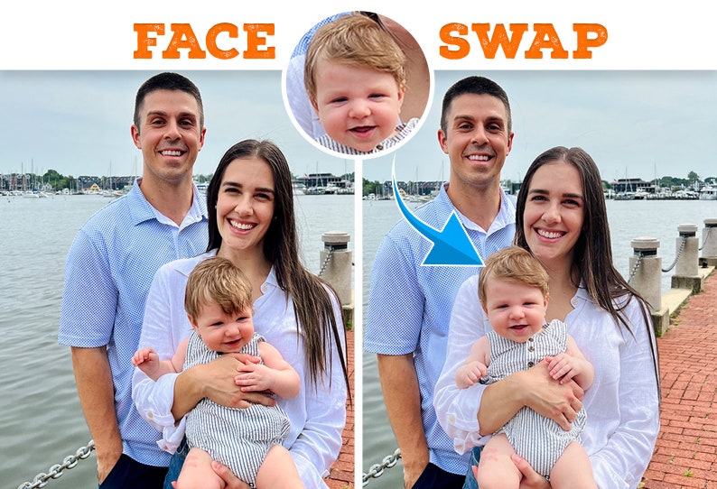 Face Swap Photo Edit Change Face Photo Replace Face Photoshop Service