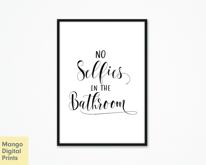 Huge SALE 50 OFF Bathroom Wall Decor Printable Art Etsy