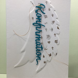 Glückwunschkarte Konfirmation