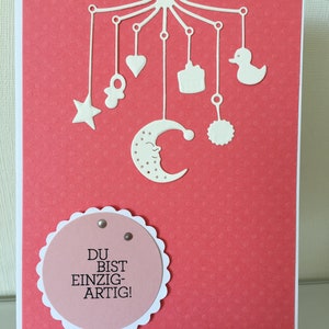 Greeting Card Birth or baptism