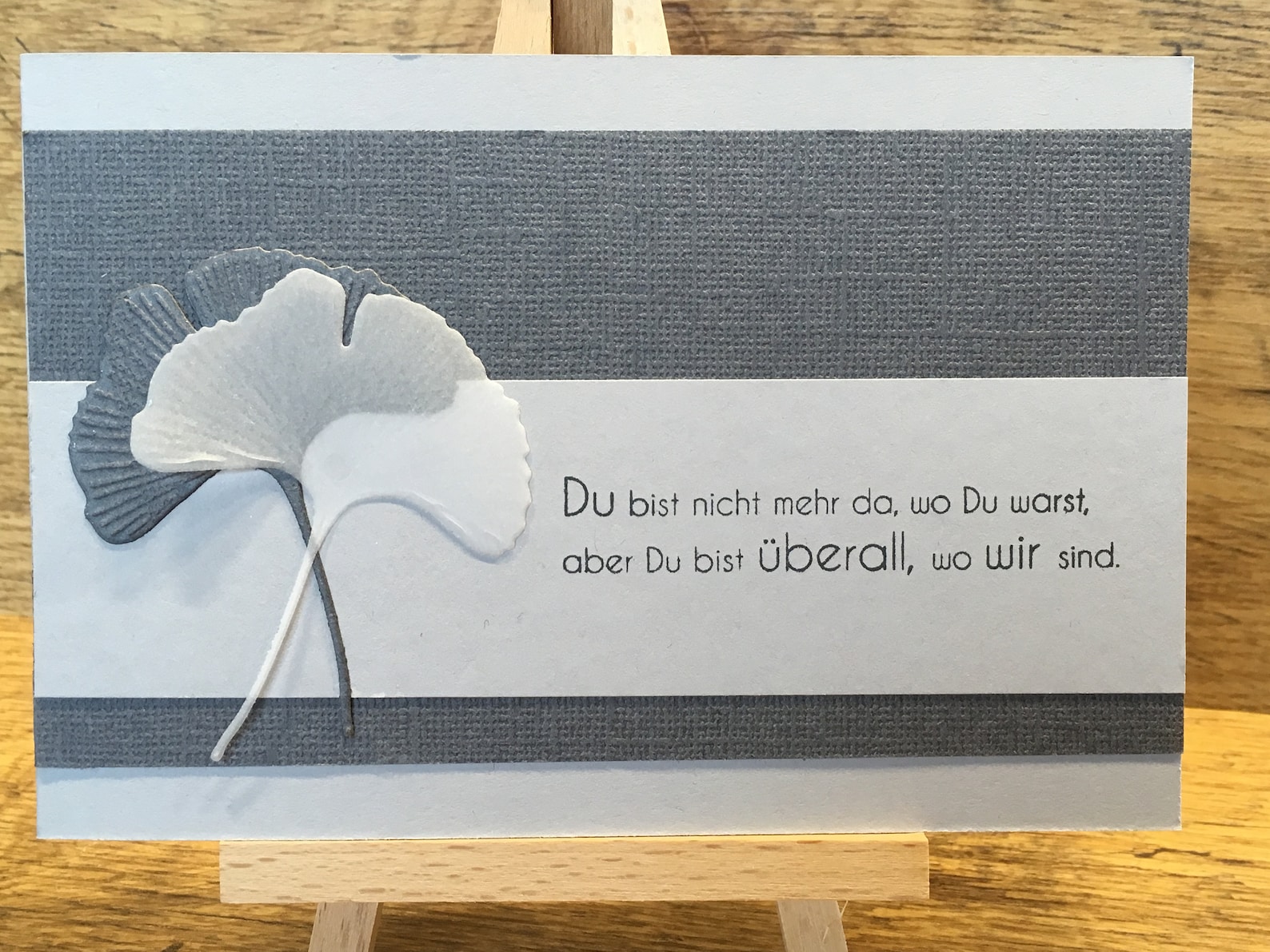 Trauerkarte Etsy.de