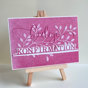 Glückwunschkarte Konfirmation