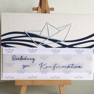 Uitnodigingskaart voor bevestiging