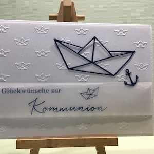 Carte de voeux de communion