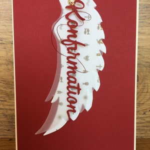 Glückwunschkarte Konfirmation