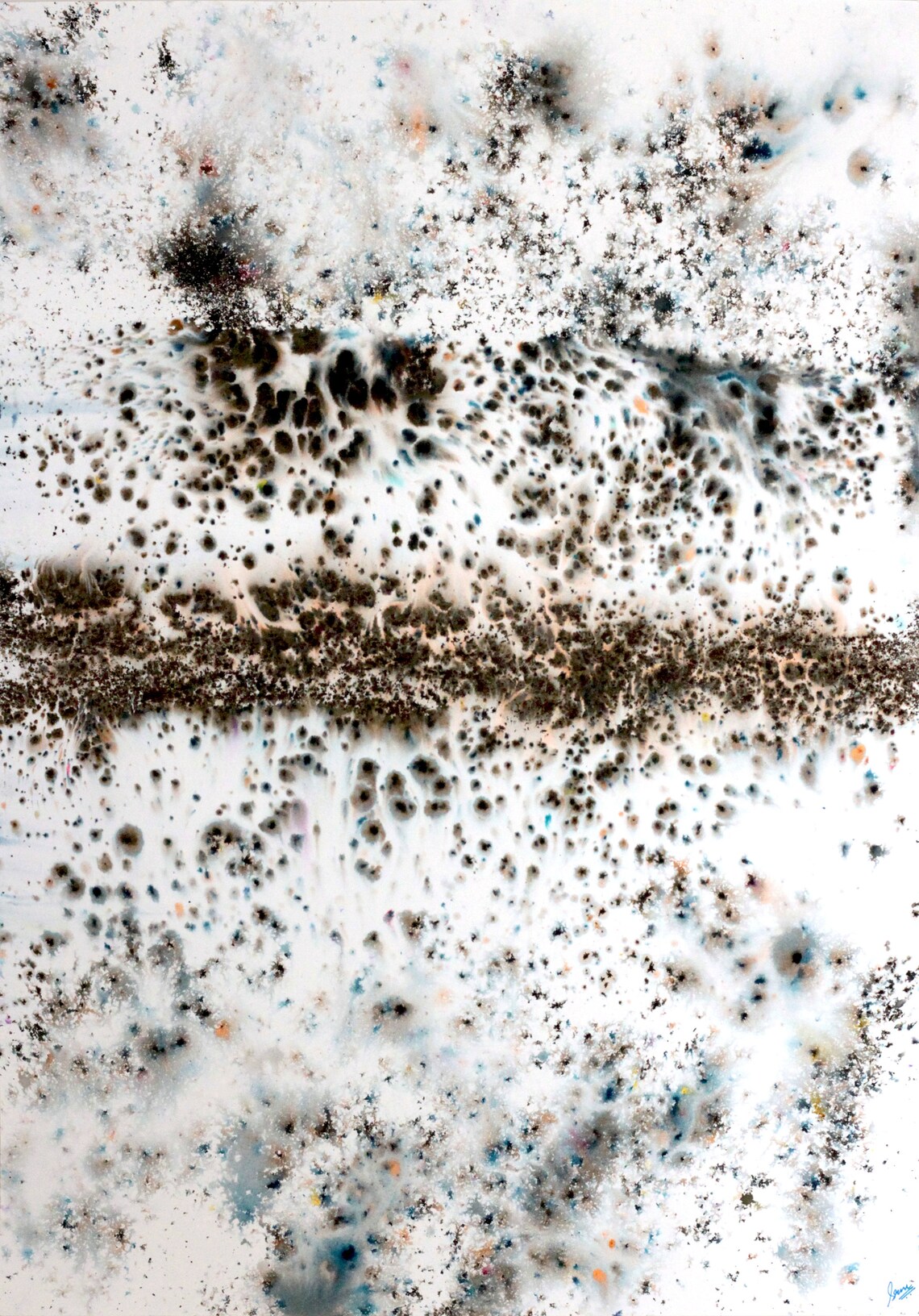 Astral/ Abstract/Original Painting/ Wall Art/ Watercolour | Etsy