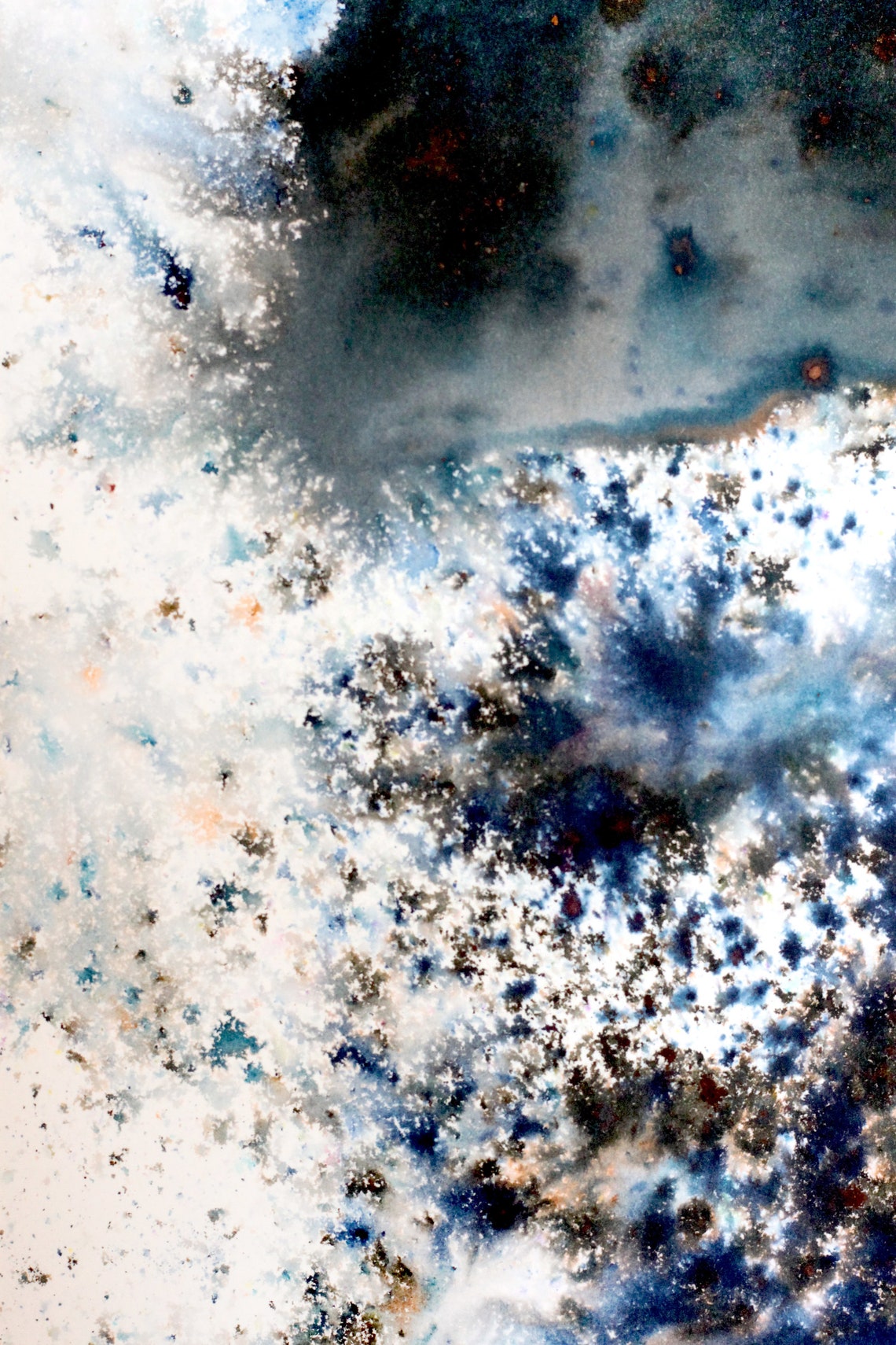 Astral/ Abstract/Original Painting/ Wall Art/ Watercolour | Etsy