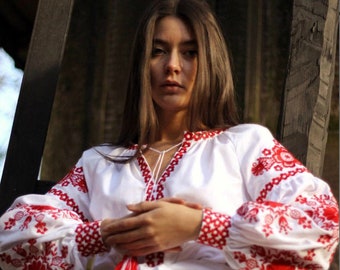 Ukrainian Vyshyvanka Dress Embroidered Women Dress Linen Dress Gift for Girl Gift for Her Gift for Wife Gift for women,Gift for Easter