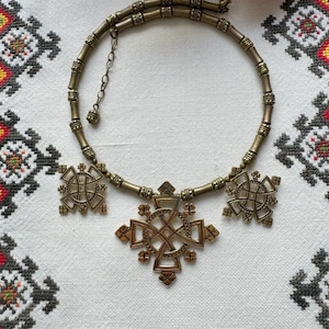 Ukrainian Traditional Necklace Zgardy, accessories Handmade Necklace Beads Ethnic Gift For HerGift for Christmas