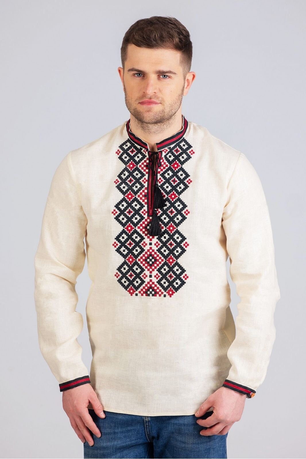 Shirt Ukrainian Vyshyvanka Men's embroidered shirt Gift Etsy