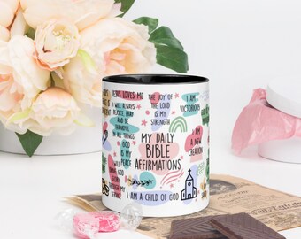 Bible Mug with Color Inside