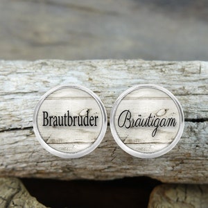 Personalised lapel pin brother of the bride