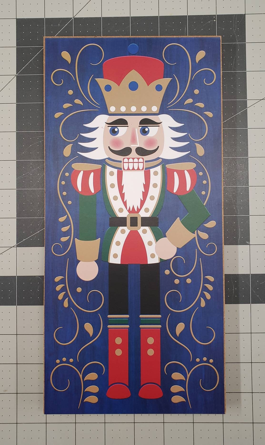 Holiday Nutcracker Wreath Kit Precut Wreath Kit Christmas Etsy