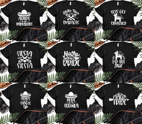 fiesta bridesmaid shirts