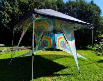 Solar Feather Raver Cave 10x10 - Petal Pavilion