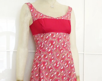 Yasha fuchsia cotton dress