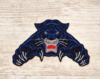 Panthers| Embroidery application | Applique for sewing and ironing