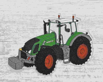 Fendt Vario 936 | Stickapplikation | Applikation zum Aufnähen und Aufbügeln