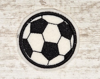 Football | soccer | Embroidery applique | Sew-on and iron-on applique