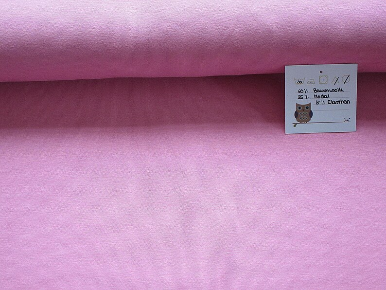 10 EUR1 meter sweat Diego Swafing Rosa 13.00