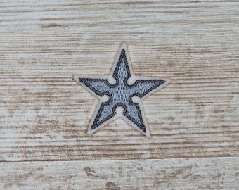 Ninja Stars | Ninja Stars | Embroidered Appliqué | Applique for sewing and ironing