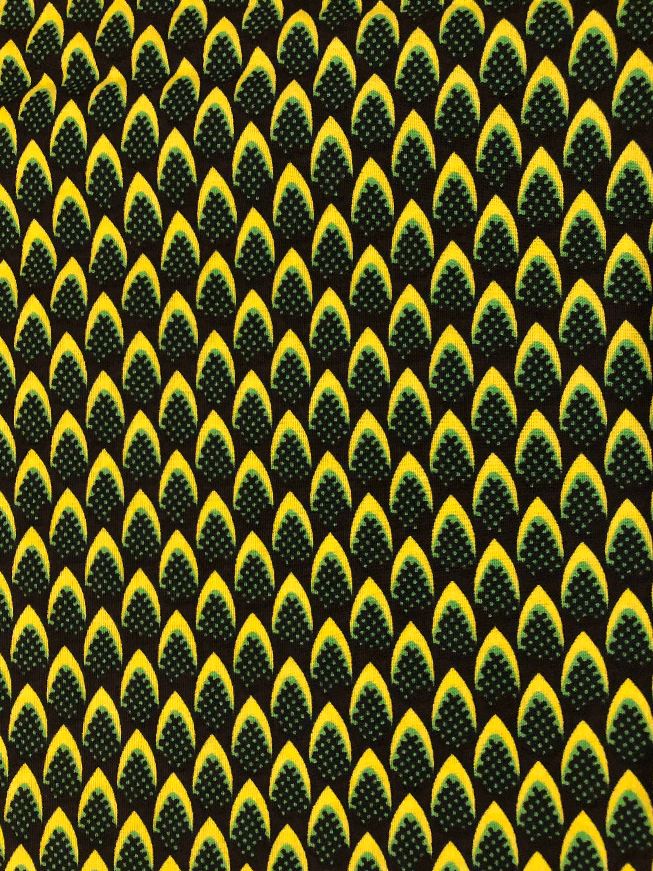 Tissu wax africain motif Écailles wax fabric for clothes Etsy
