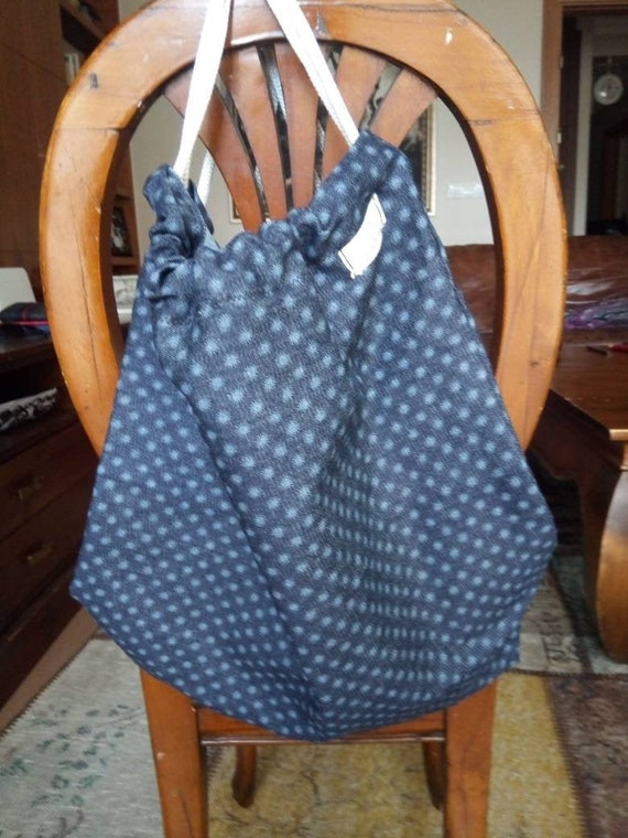 Kids Unisex Backpack Blue / Retro Patterned Bag Minimalist | Etsy