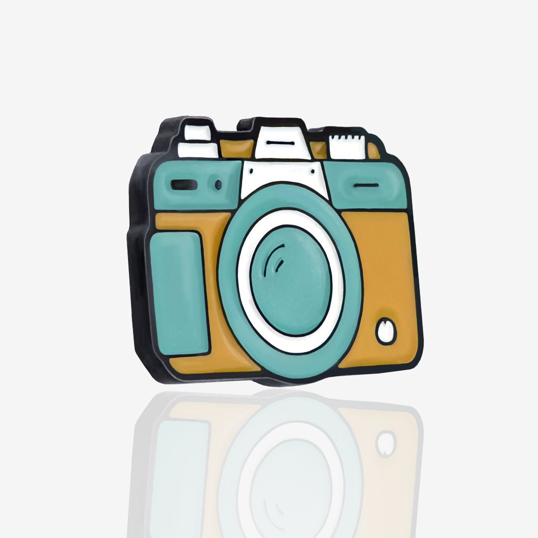 Pins caméra "Retro Camera"