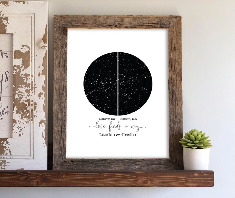 Long Distance Boyfriend Gift Valentines Day Gift for Him Etsy