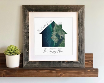 Housewarming Gift- Personalized Beach House Decor, Custom Lake House Decor, Our Lake House, Our Beach House, New Vacation House Gift